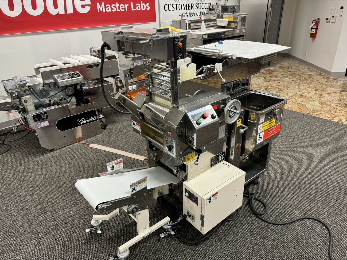 Yamato noodle machines showroom